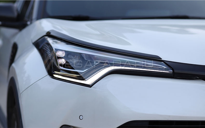 Передние светодиодные фары Тойота C-HR 2018-2020 V1 type [Комплект Л+П; ходовые огни; FULL LED]